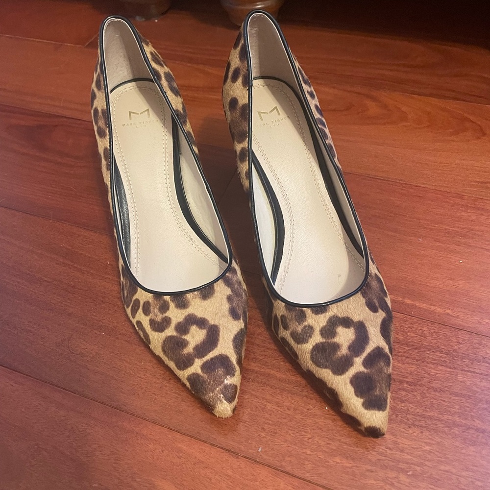 Marc Fisher Zala Leopard Pumps